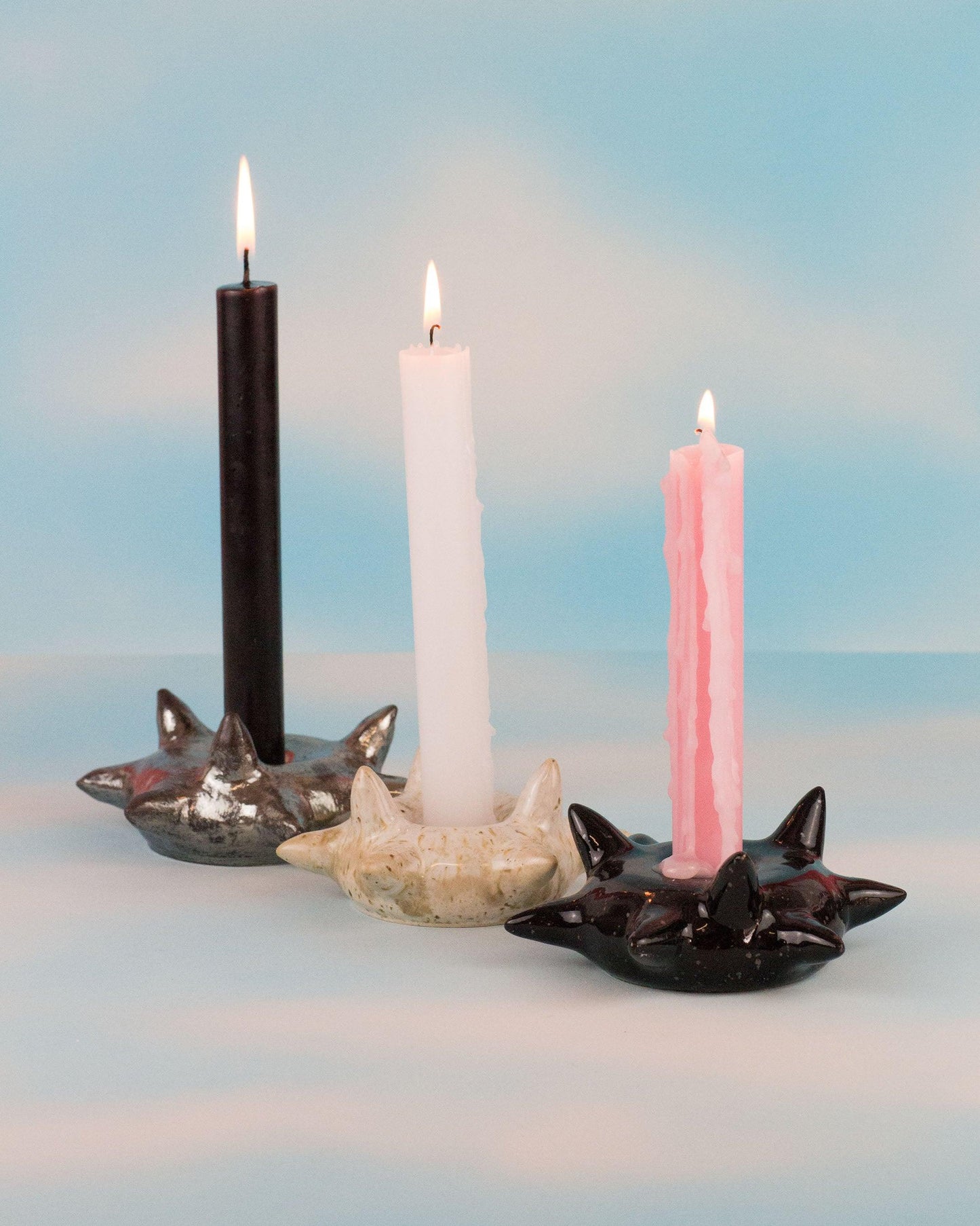 Spikes Donut Candle Holders - MINX Factory