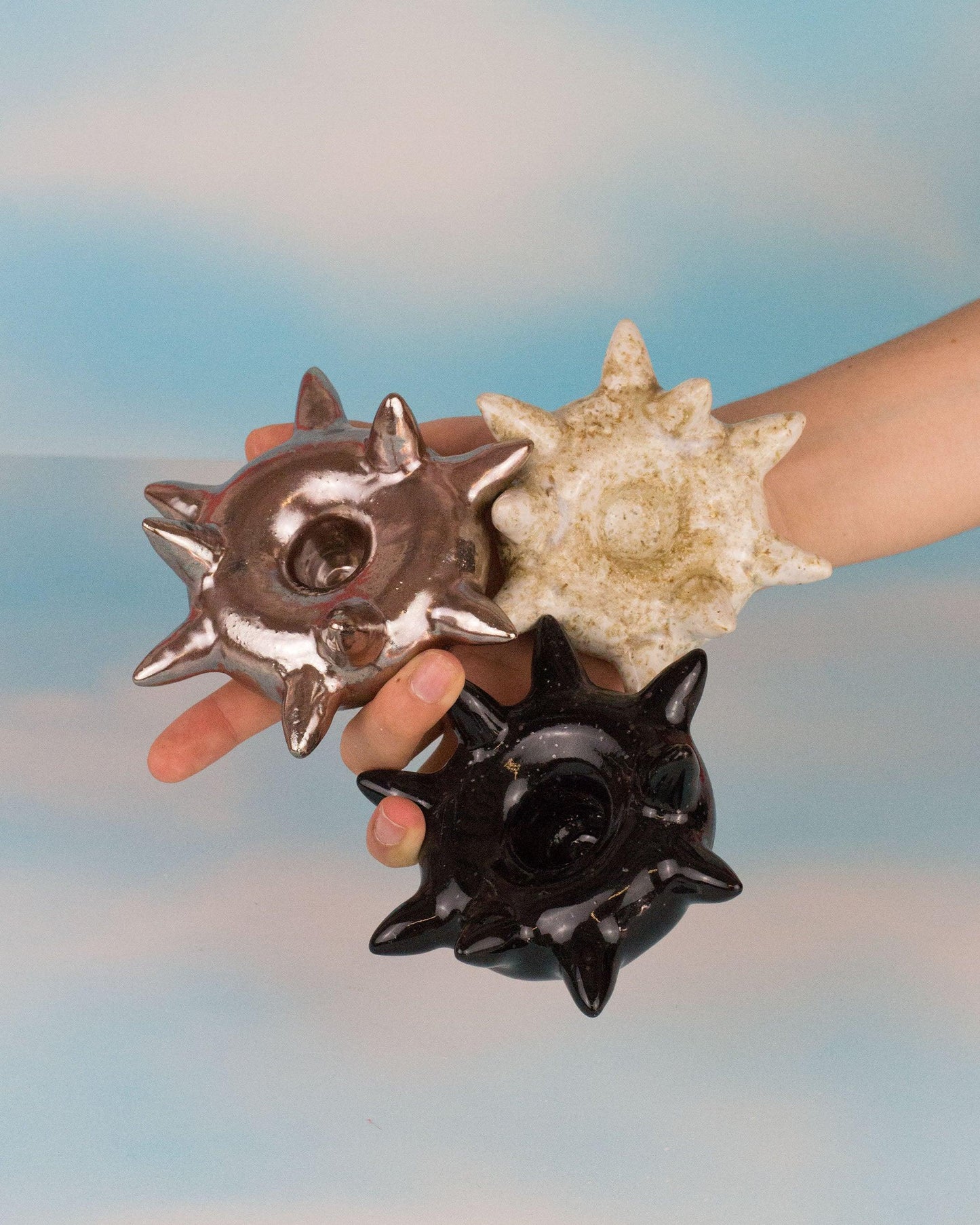Spikes Donut Candle Holders - MINX Factory