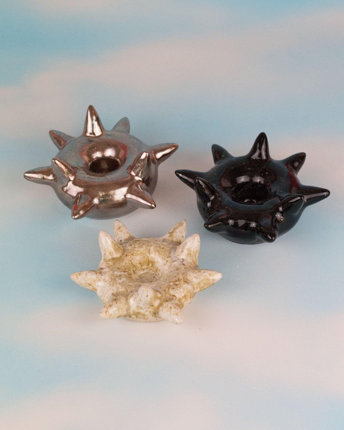 Spikes Donut Candle Holders - MINX Factory