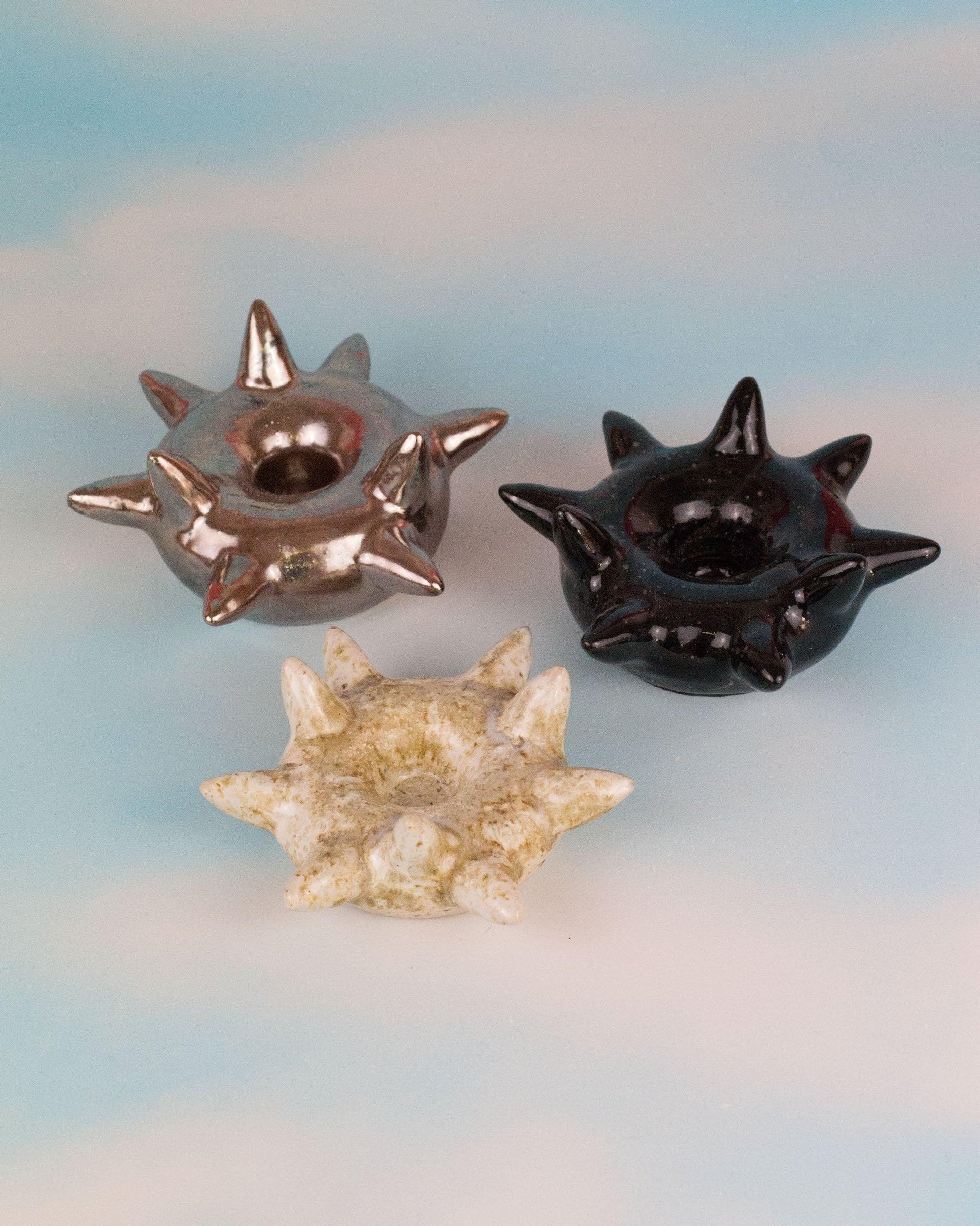 Spikes Donut Candle Holders - MINX Factory