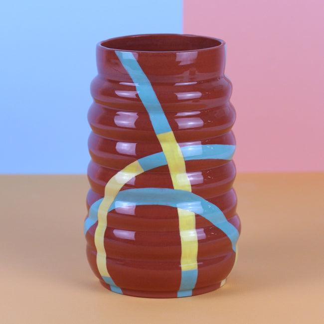 Serpentine Terracota Vase - MINX Factory