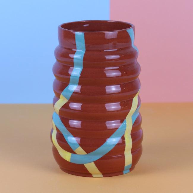 Serpentine Terracota Vase - MINX Factory