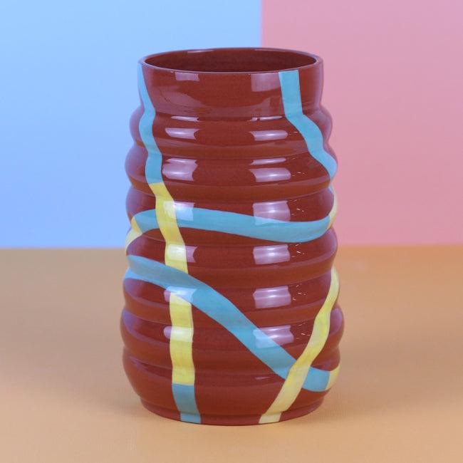 Serpentine Terracota Vase - MINX Factory