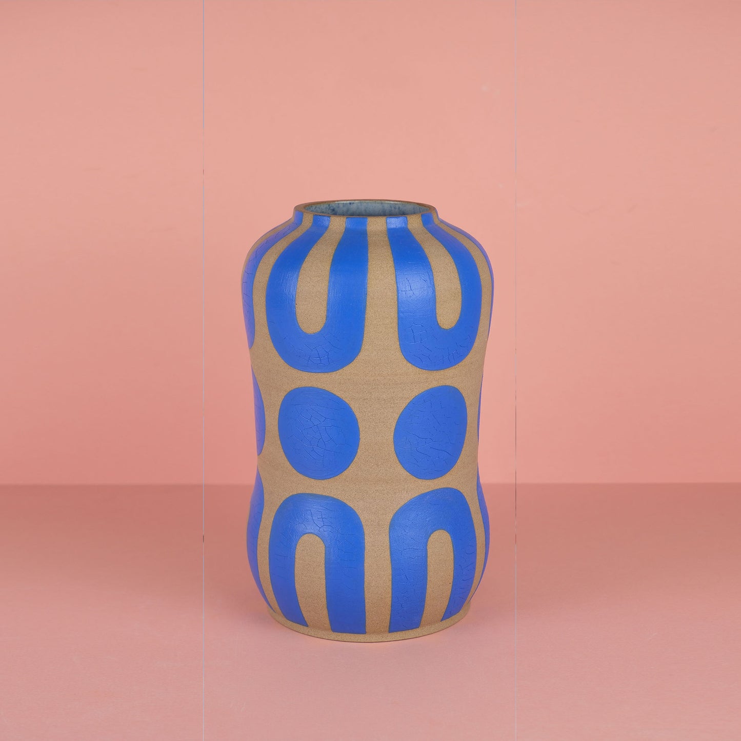 Jarrón Arco Azul