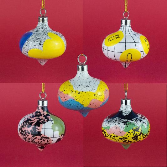 Ceramic Tree Ornament - Preorder pack of 5 - MINX Factory