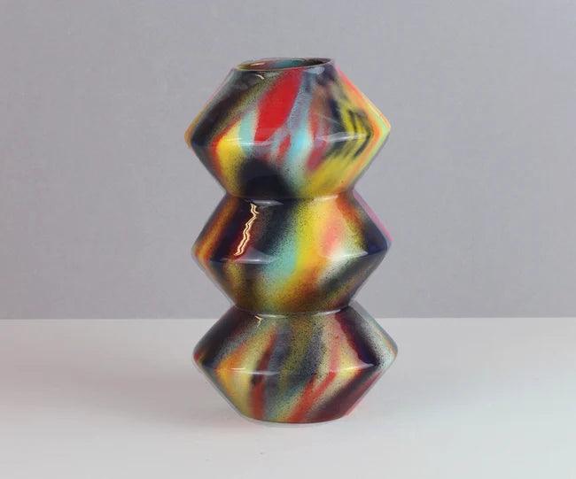 Graffiti Zig Zag Vase - MINX Factory