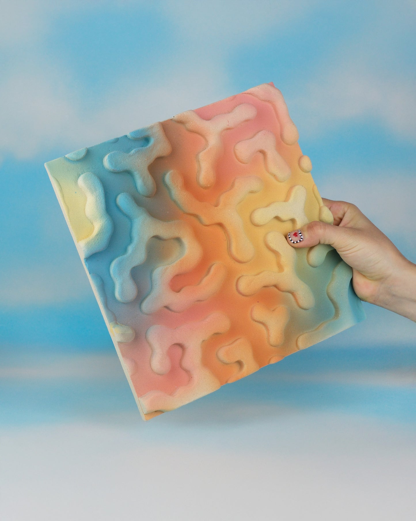 Stoneware Patterned Tile