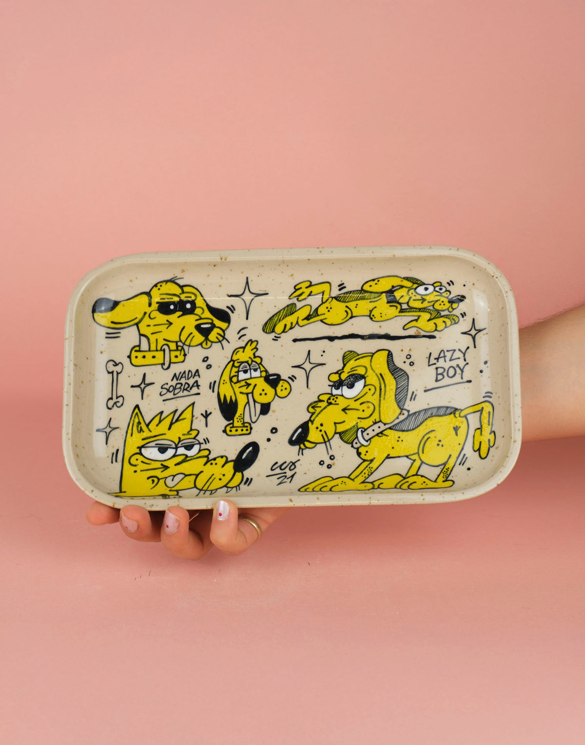 Doodle Set II - Tray and Cup