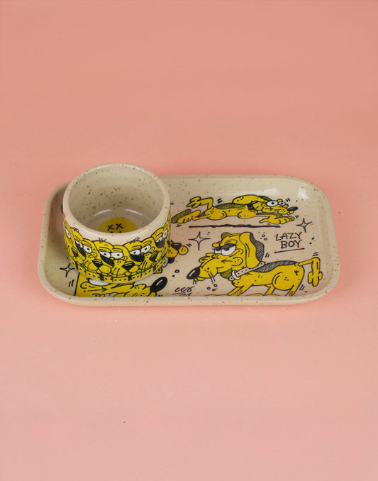 Doodle Set II - Tray and Cup
