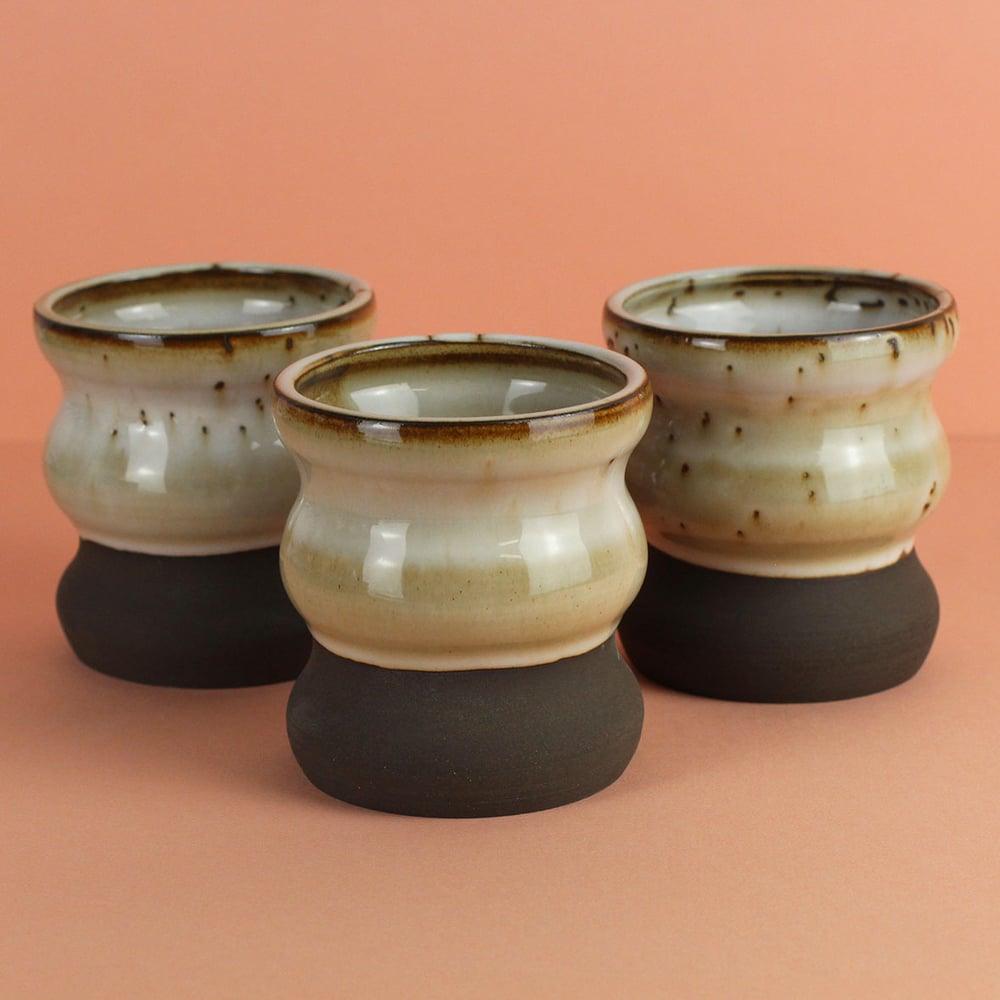 Black Stoneware Wiggle Cups - MINX Factory