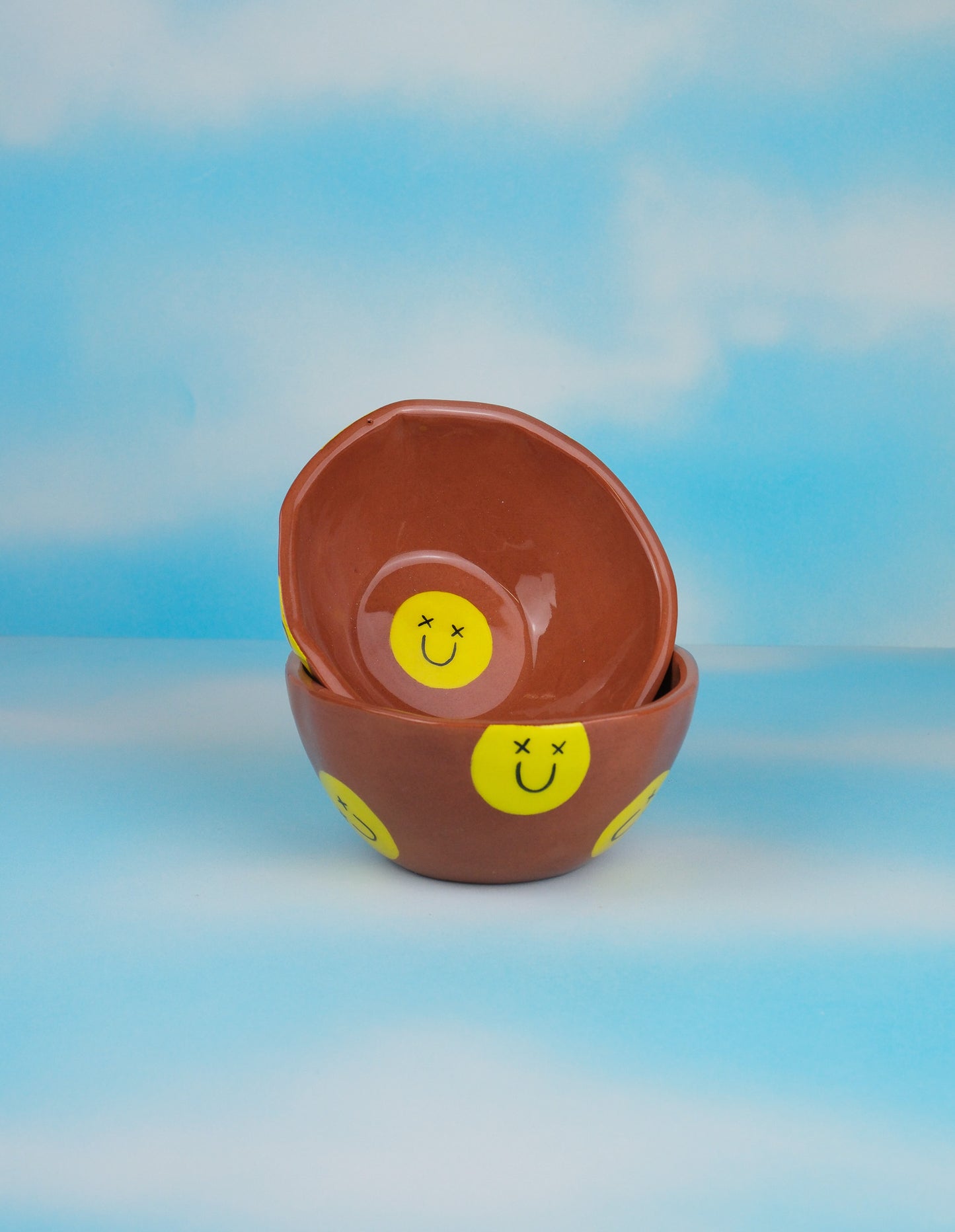 Terracota Smiley Bowl