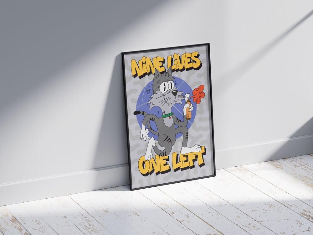 9 Lives 1 Left - Print - MINX Factory