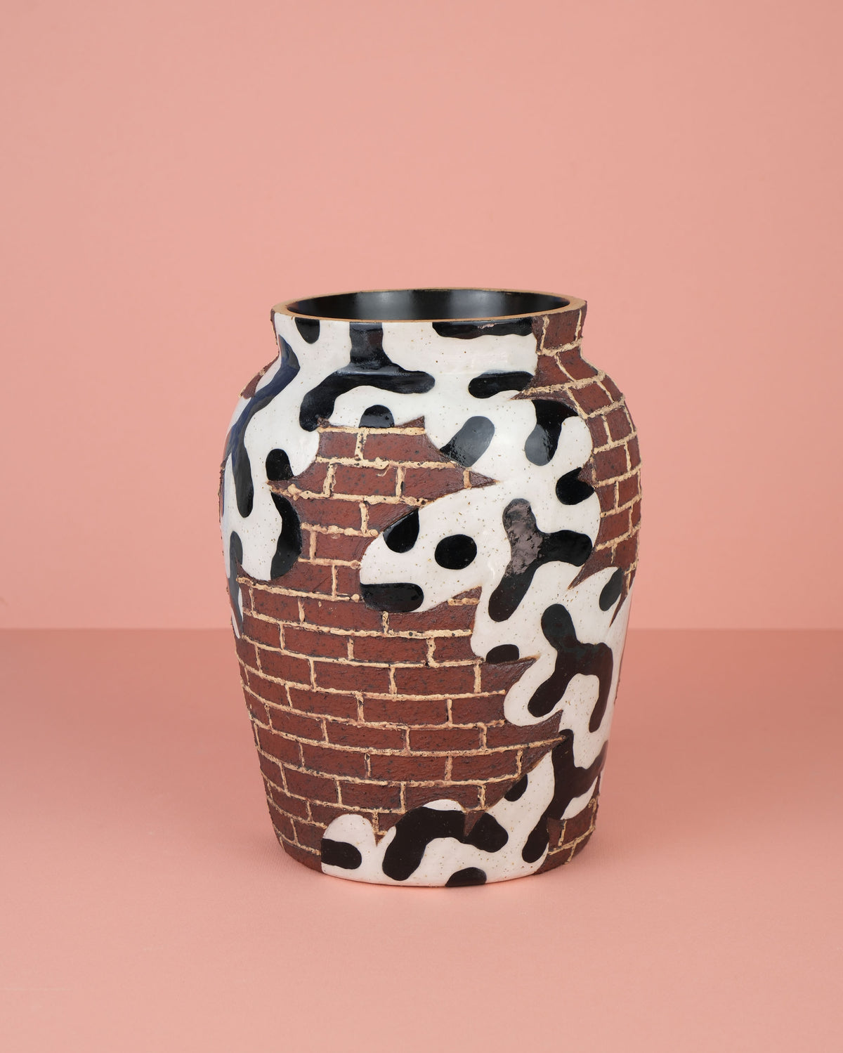 Brick Wall Vase