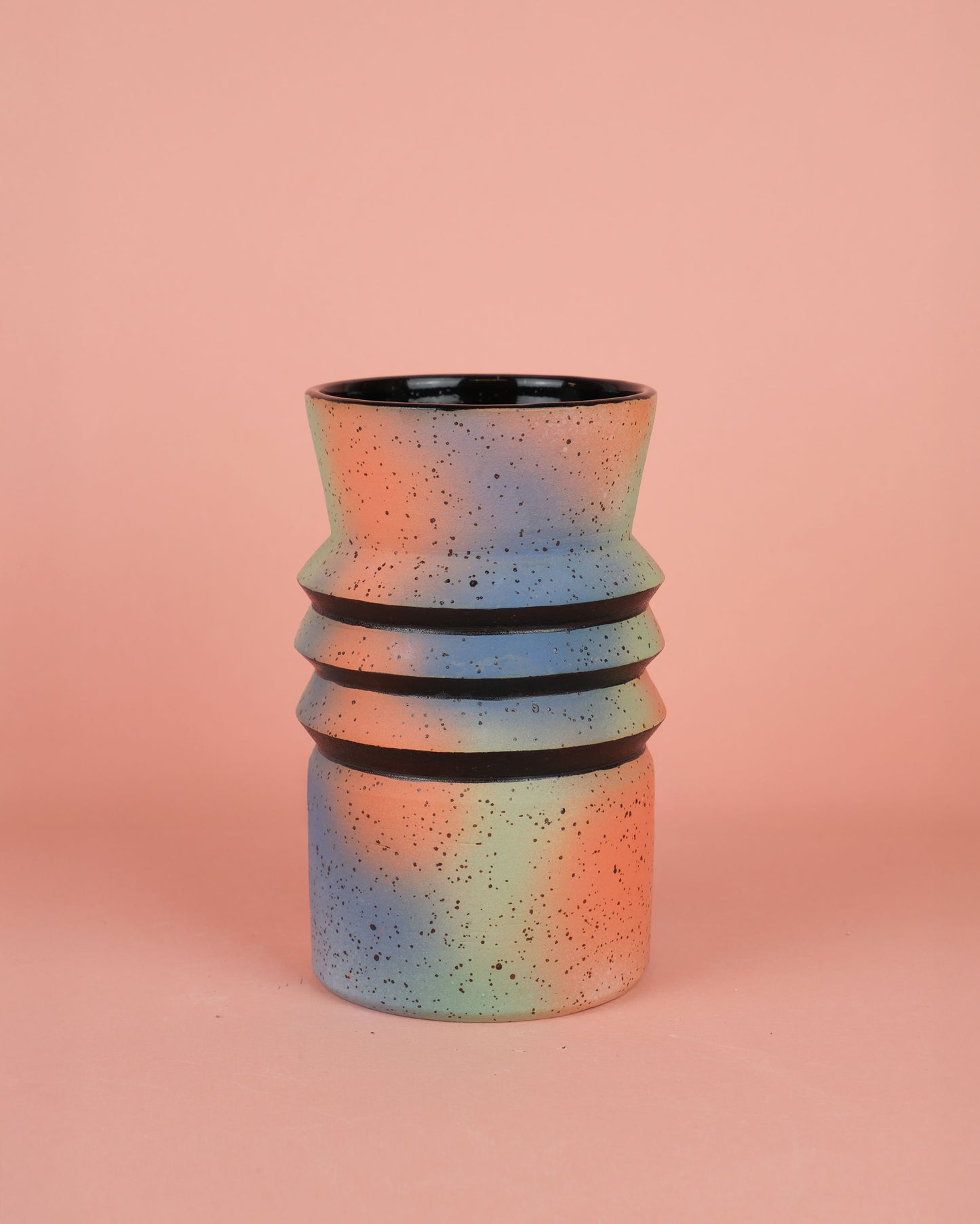 Colorful ZigyZagy Vase
