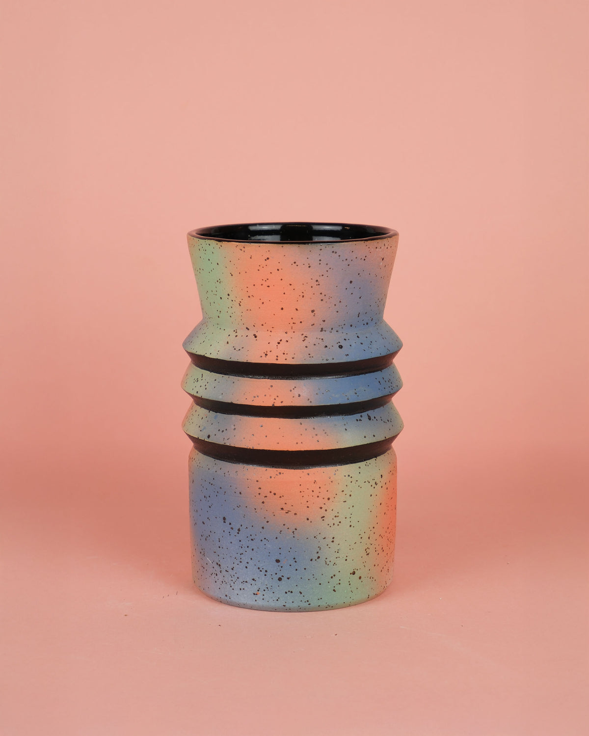 Colorful ZigyZagy Vase