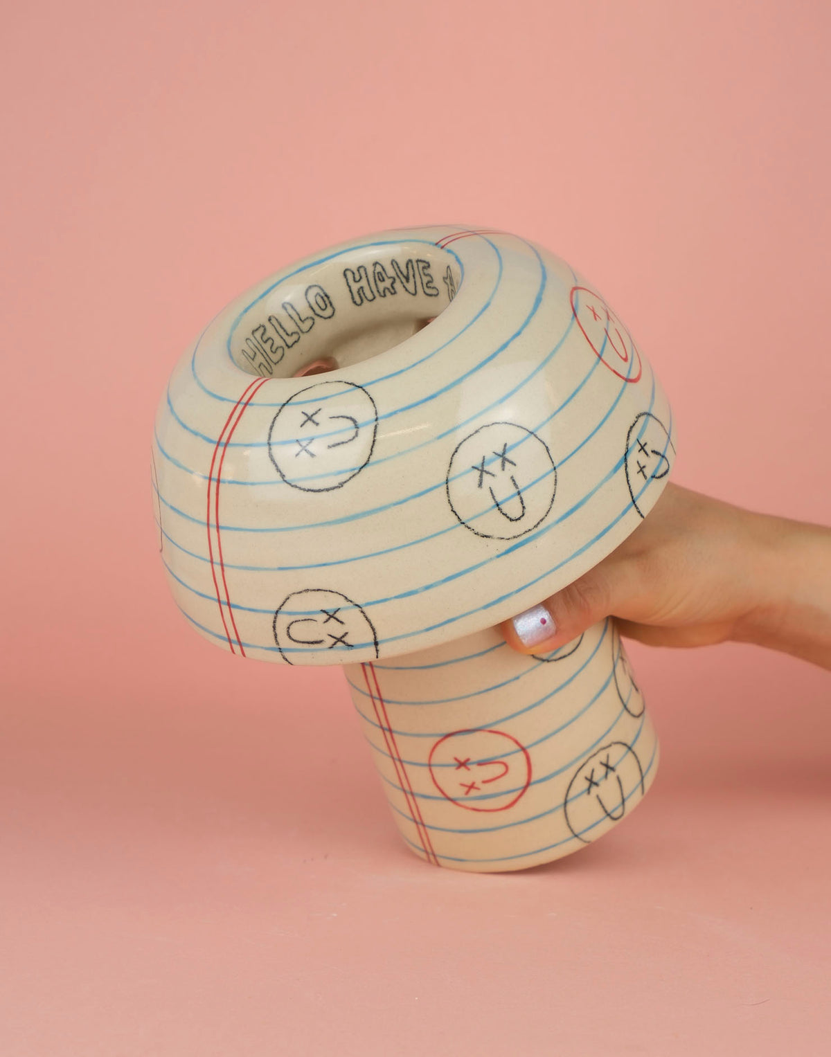 Notebook Mushroom Lamp