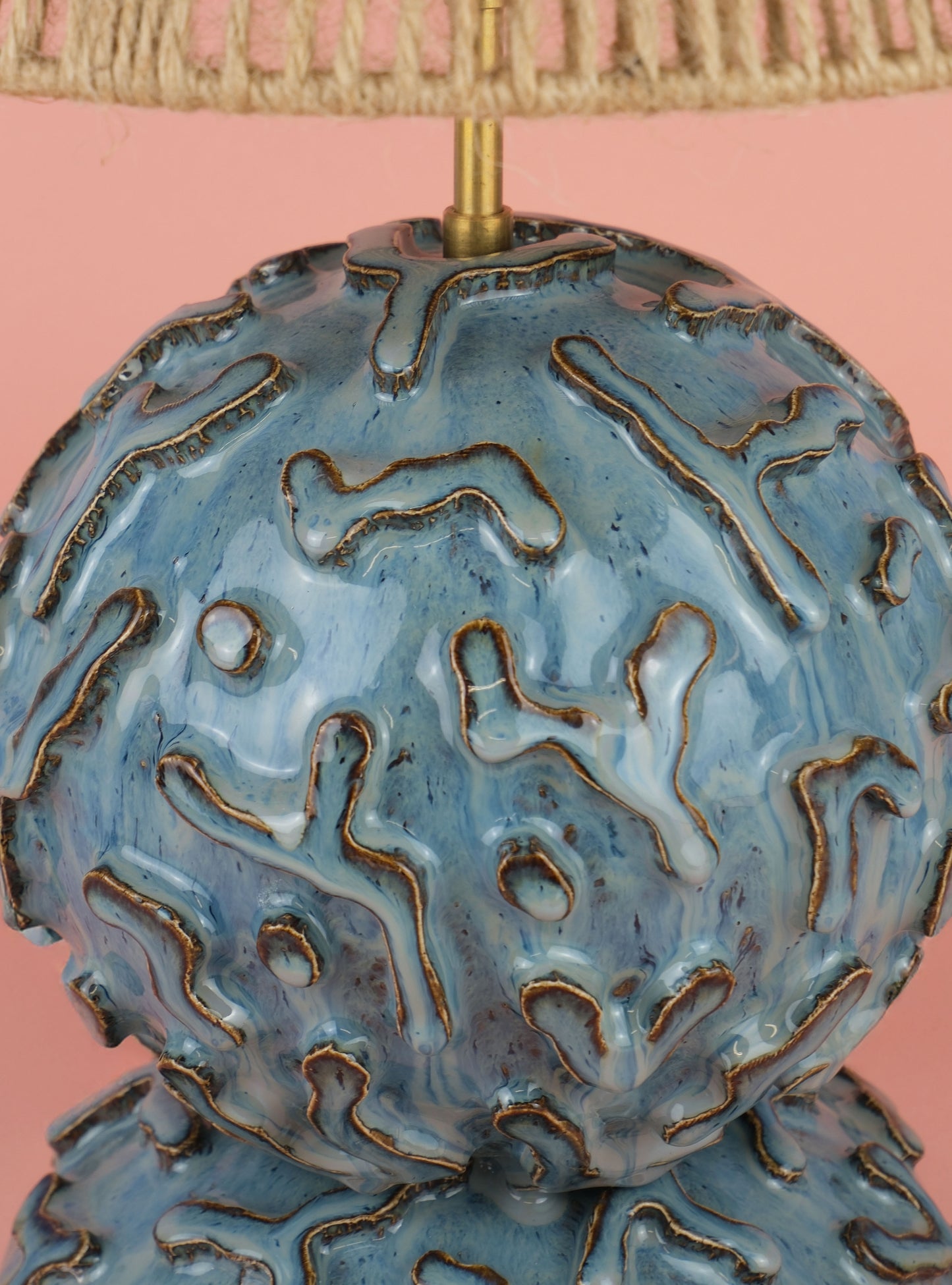 Blue Coral Lamp