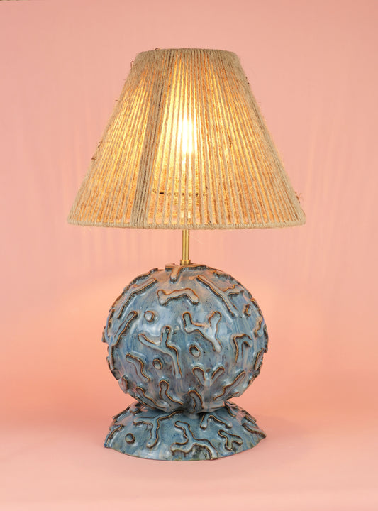 Blue Coral Lamp