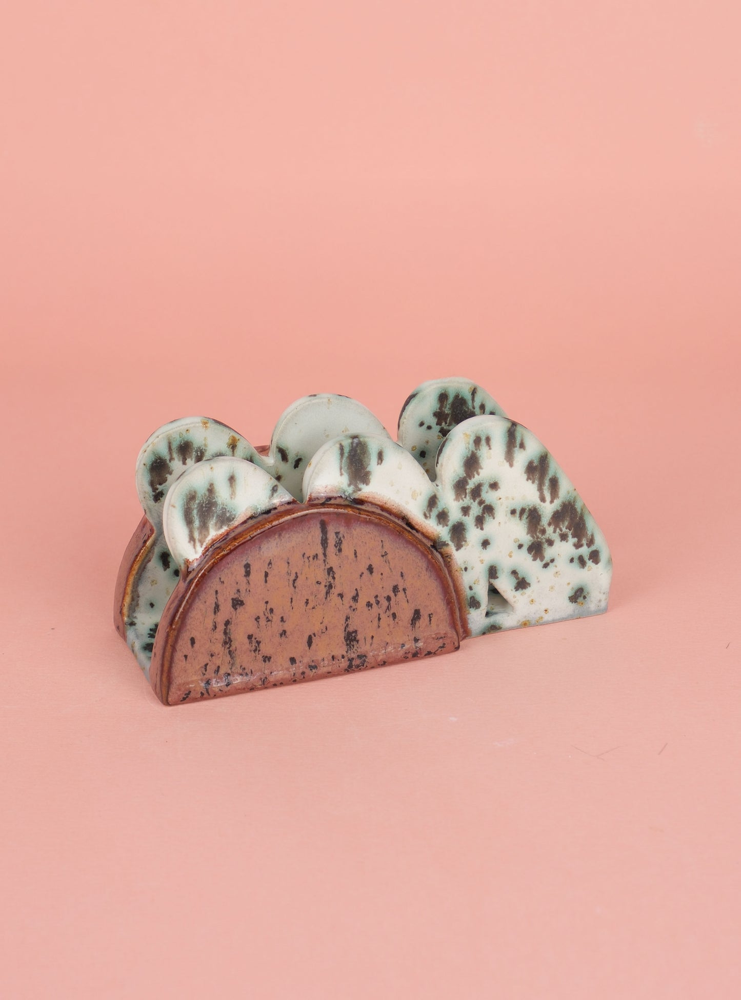 Napkin Holder - Green Moss