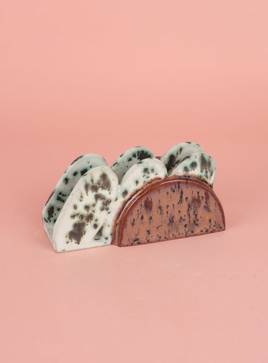 Napkin Holder - Green Moss