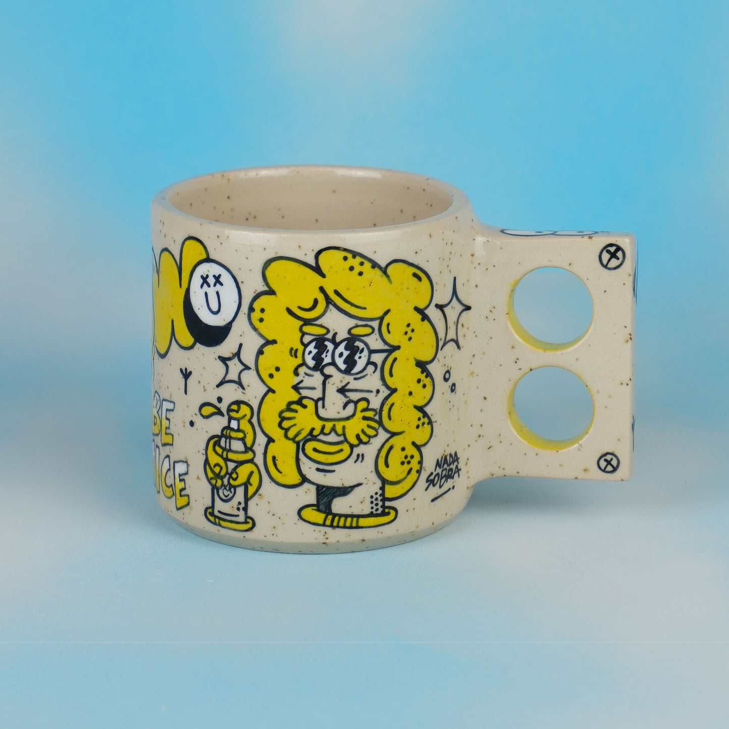 Borneo Doodle Mug - Shiny