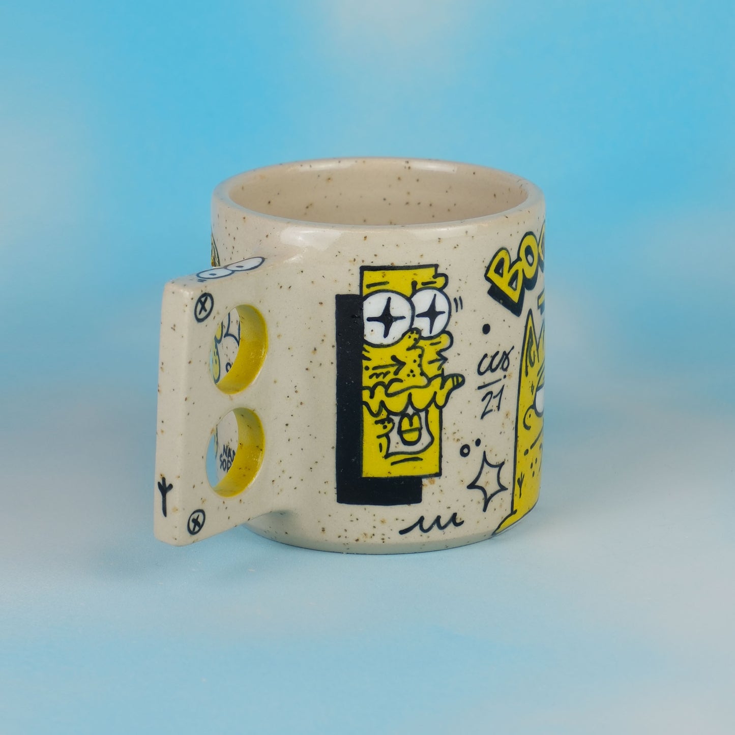 Borneo Doodle Mug - Shiny