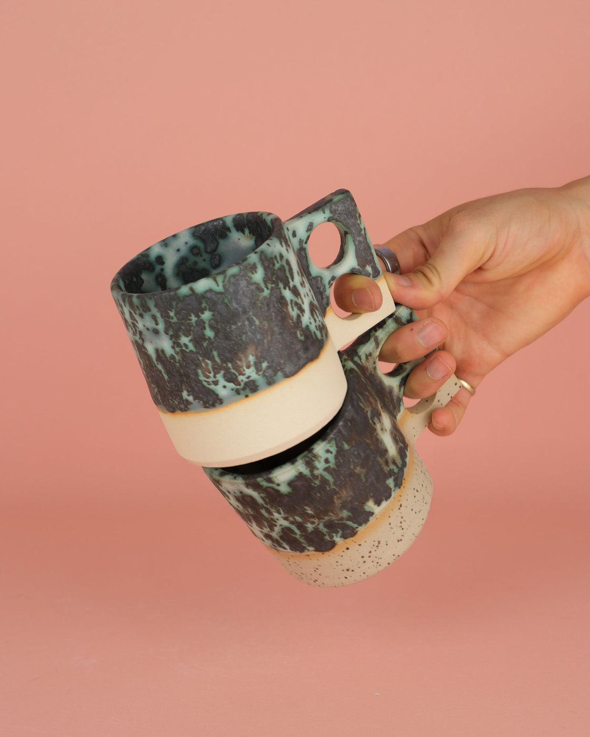 Green Copper mug