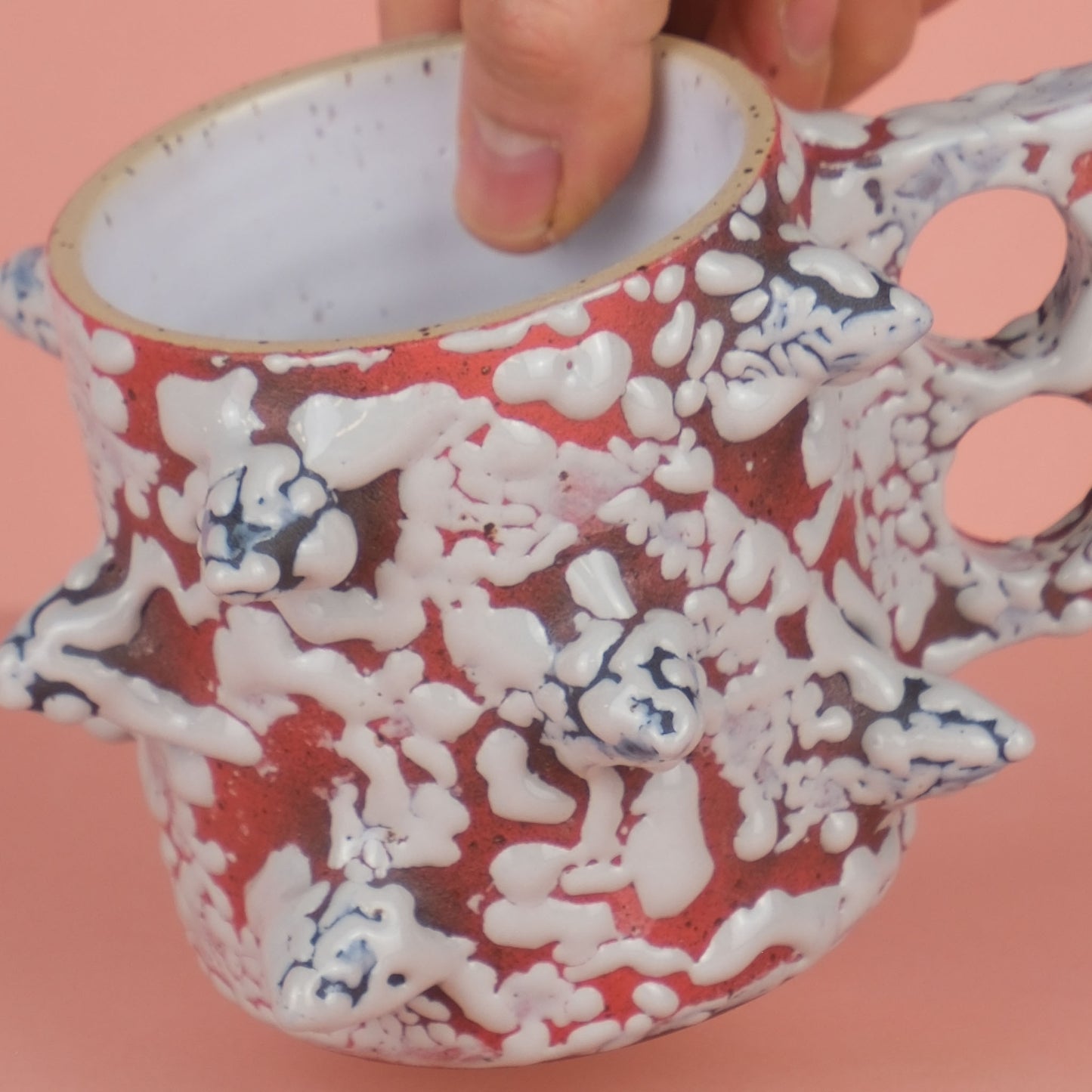 Bowser villain spiked mug