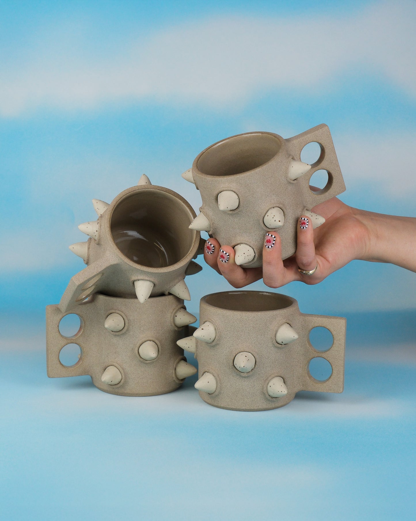 Bowser Spikes Stoneware Mug