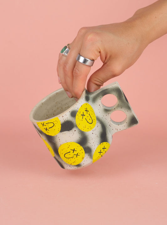 Smiley Graffiti Mug