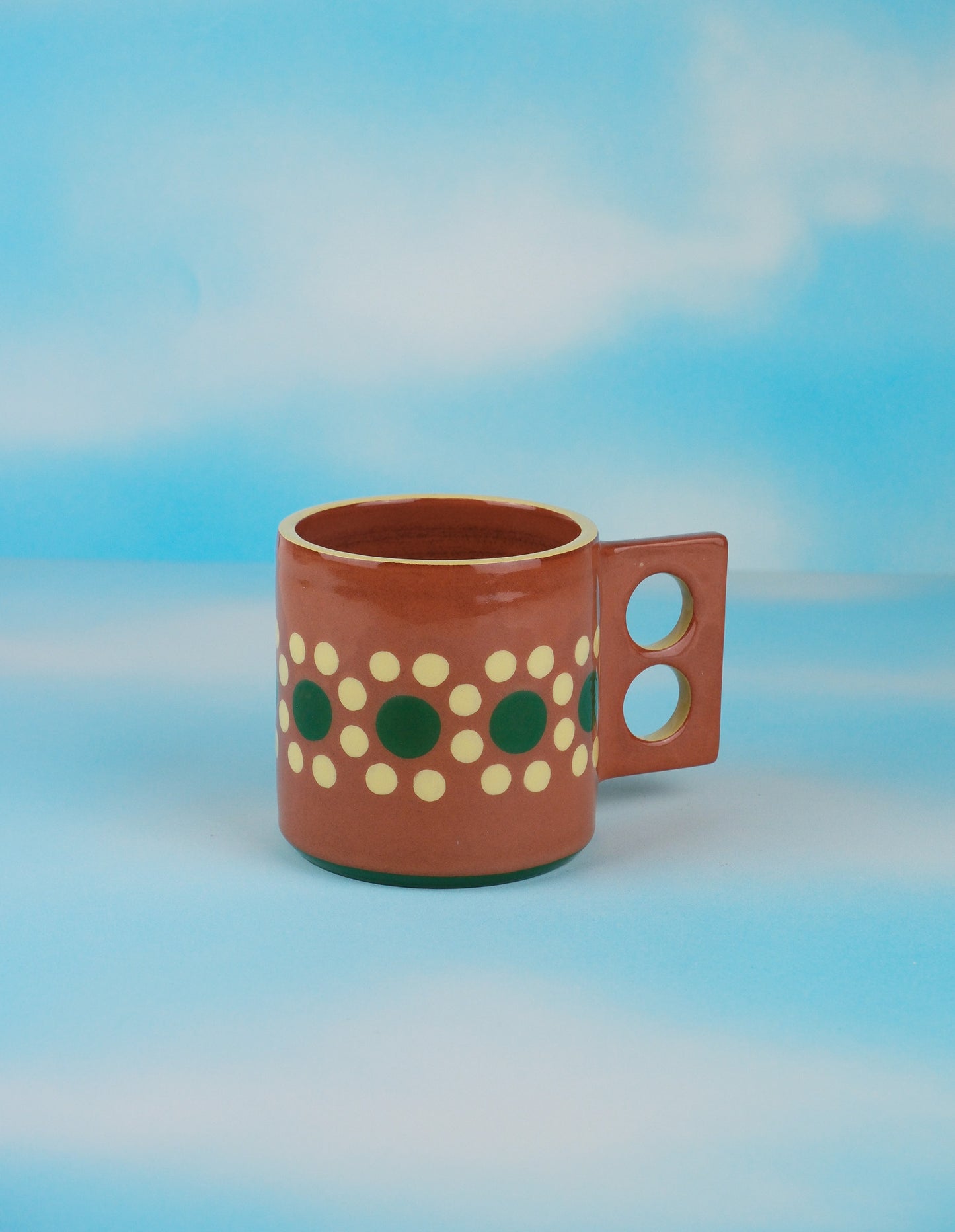 Terracota mexican mug